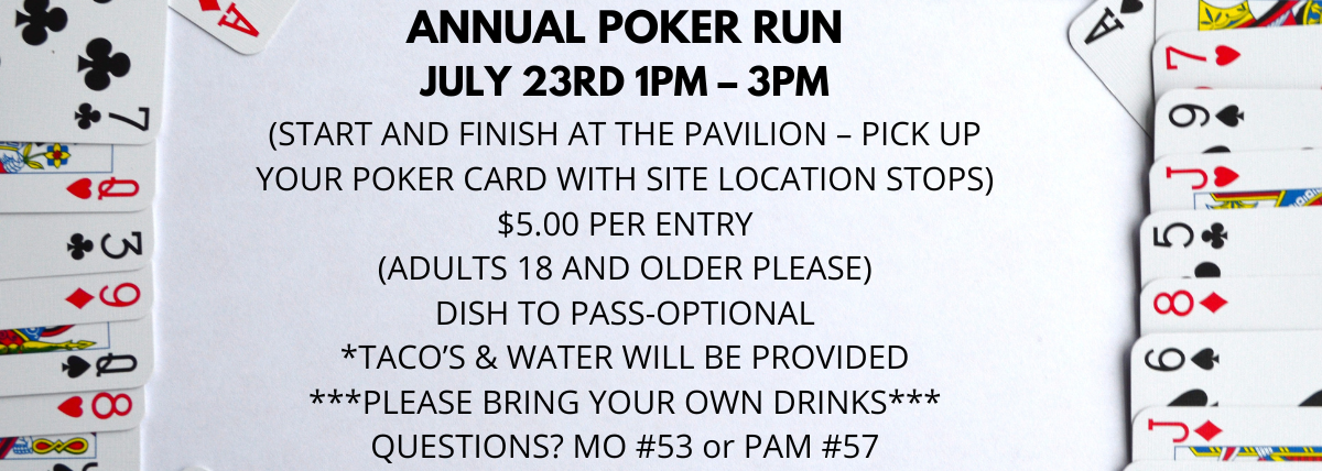 07/23- Poker Run