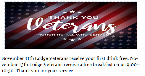 11/13 Veterans Breakfast