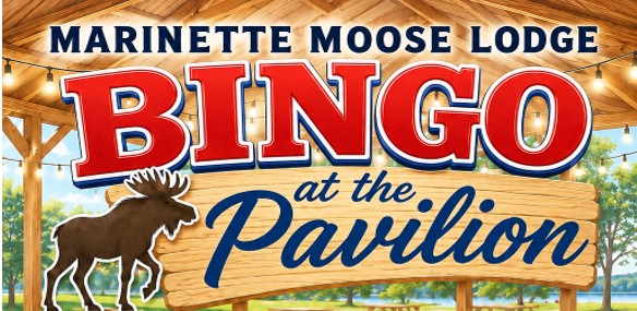 09-06-26 Moose Lodge Bingo at Pavilion for Members and Qualified Guests