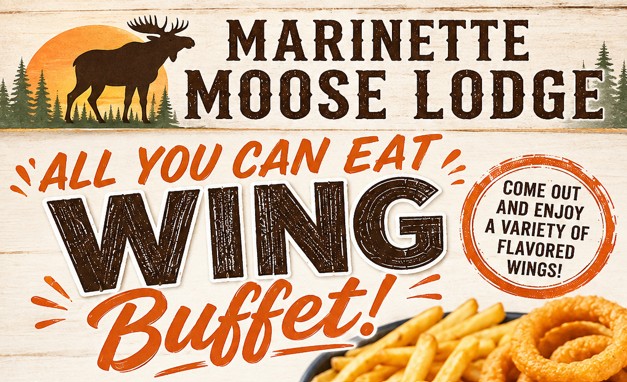 10-21-26 AYCE Wing Buffet for Members and Qualified Guests